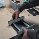 Rail alignment jig set for Raw Creative 2.5