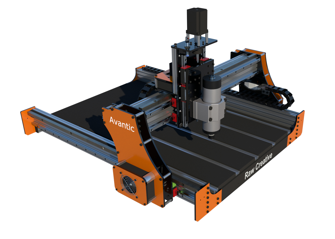 Raw Creative CNC machine with Rack and pinion - Image 3
