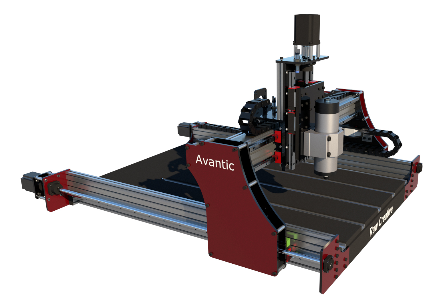 Raw Creative CNC machine with Ball screw