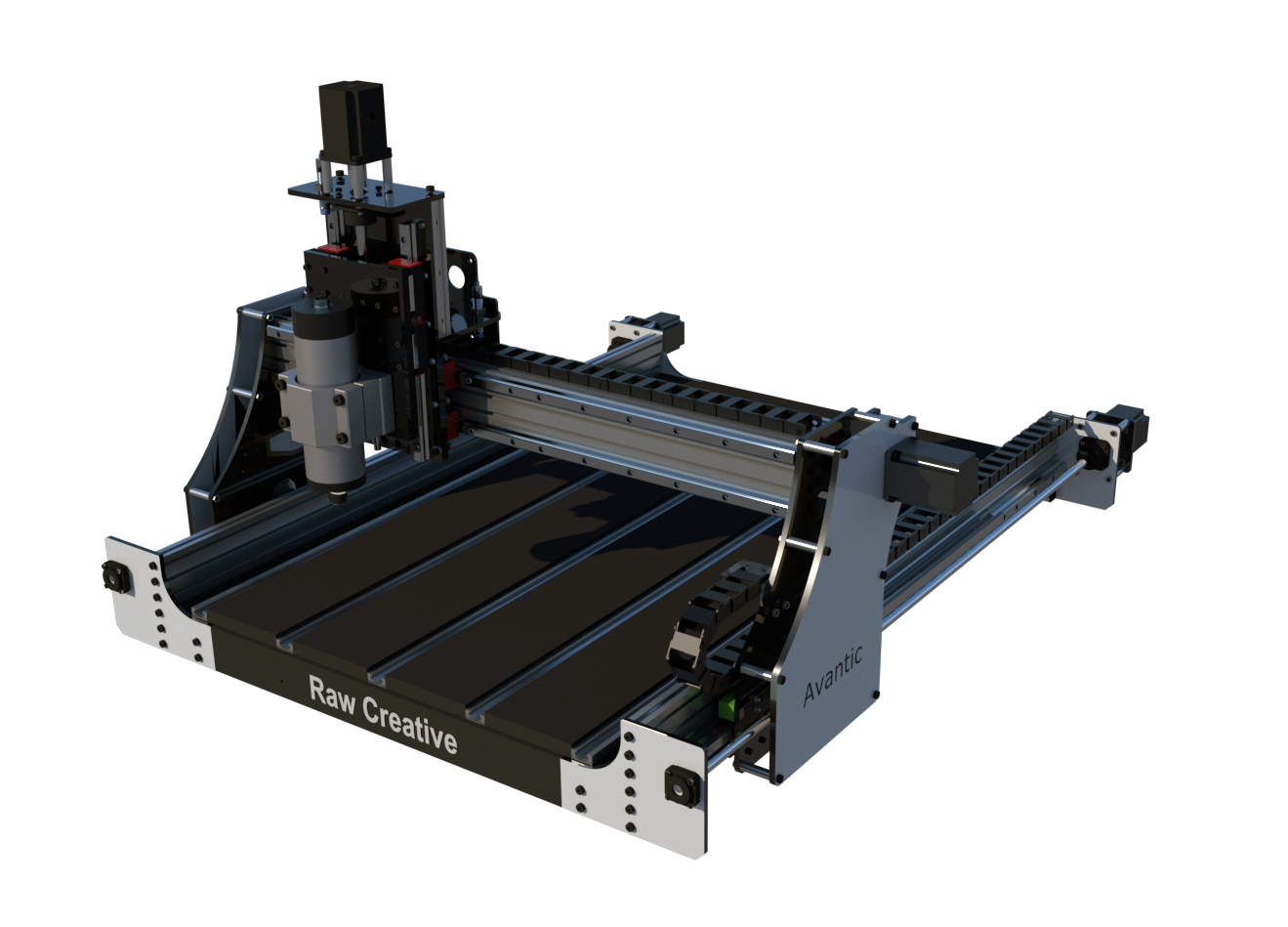 Raw Creative CNC machine with Ball screw - Image 2