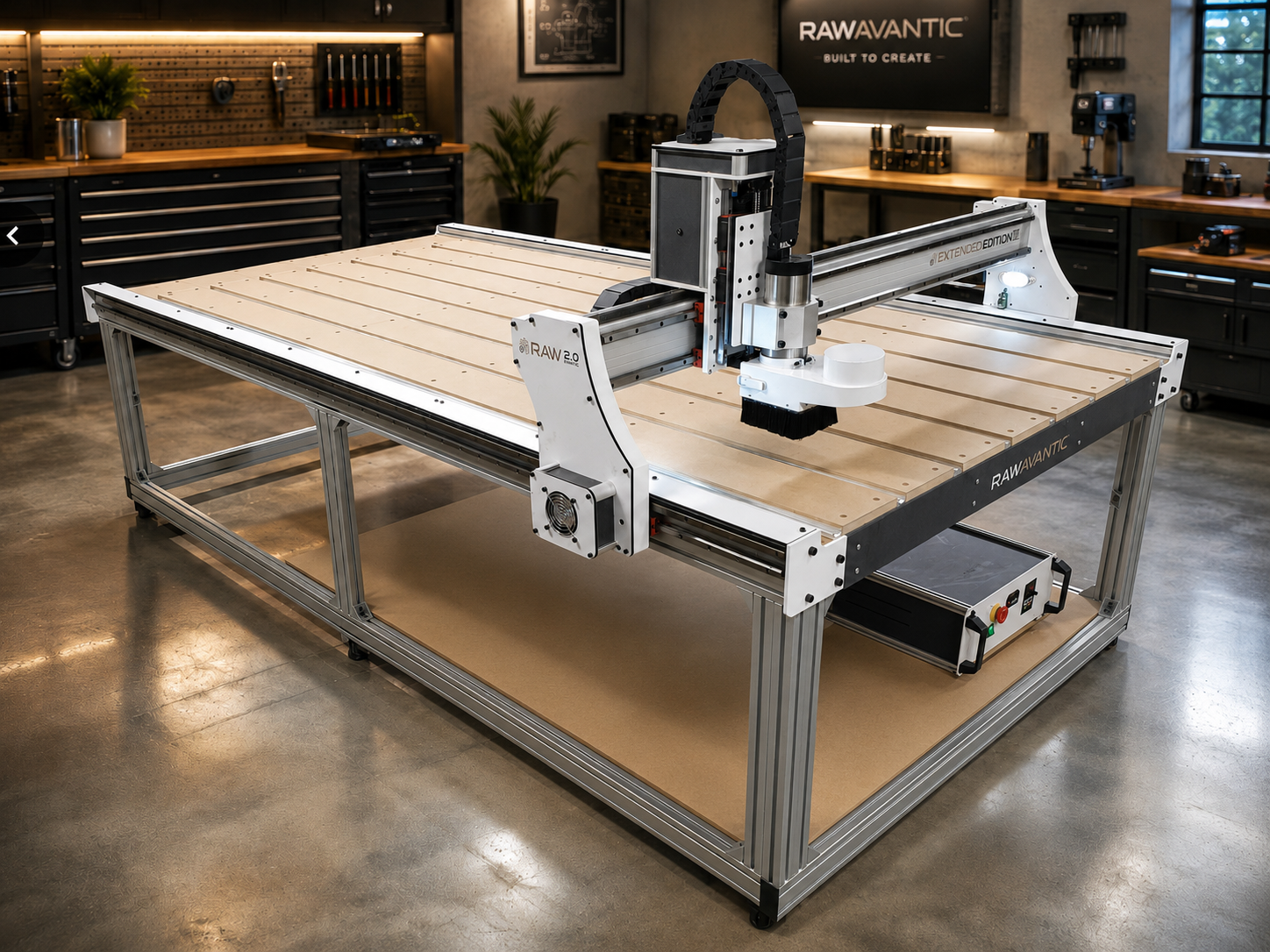 Raw Avantic EXTENDED XL 1690x2800mm CNC machine - Image 2