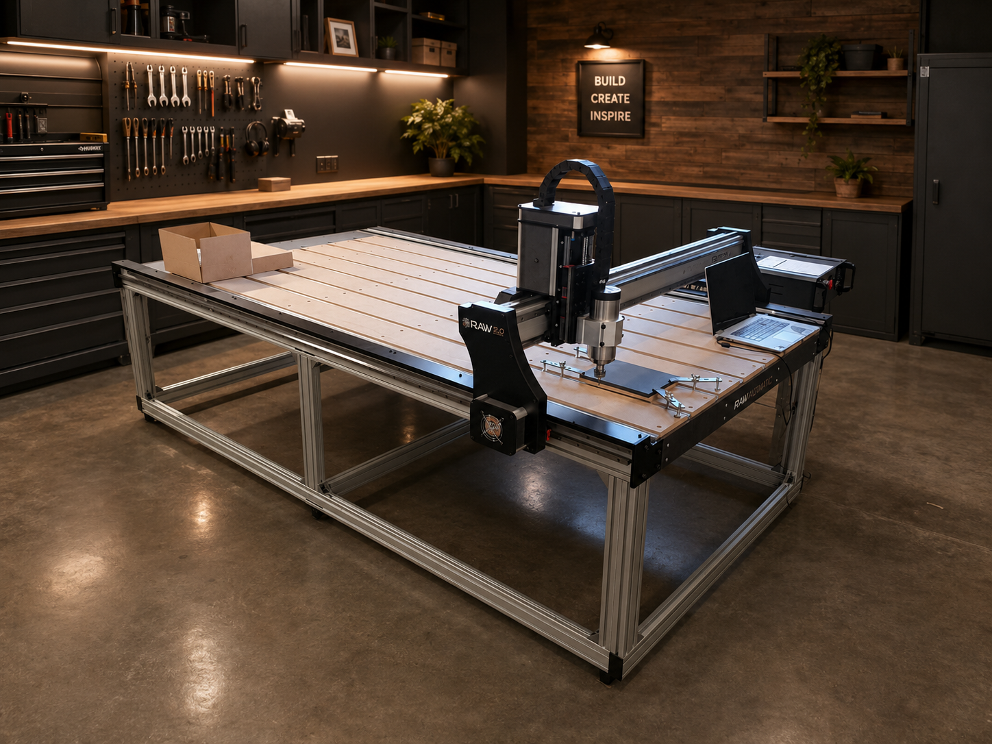 Raw Avantic EXTENDED XL 1690x2800mm CNC machine