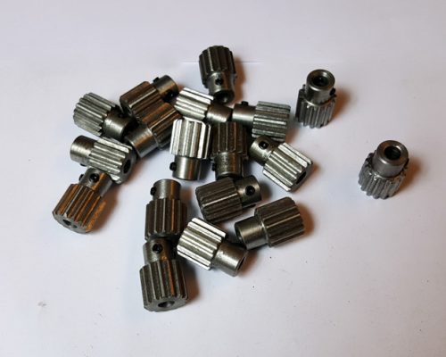 MOD 1.0 pinion gear, 15T, 6.35 mm bore